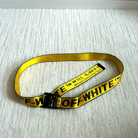 OFF-WHITE industrial Belt Fall/Winter 2022 Collection Virgil Abloh Canvas Size:L - Picture 3 of 8